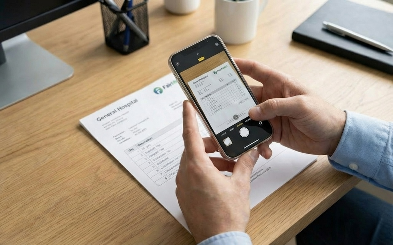 FairMedBill phone capture